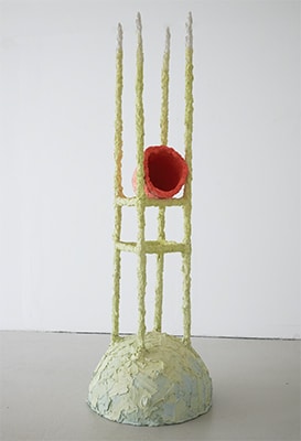 Camilla Bliss Guttural Sigh Delphian Gallery Camilla Bliss sculpture as part of a Delphian Gallery exhibition